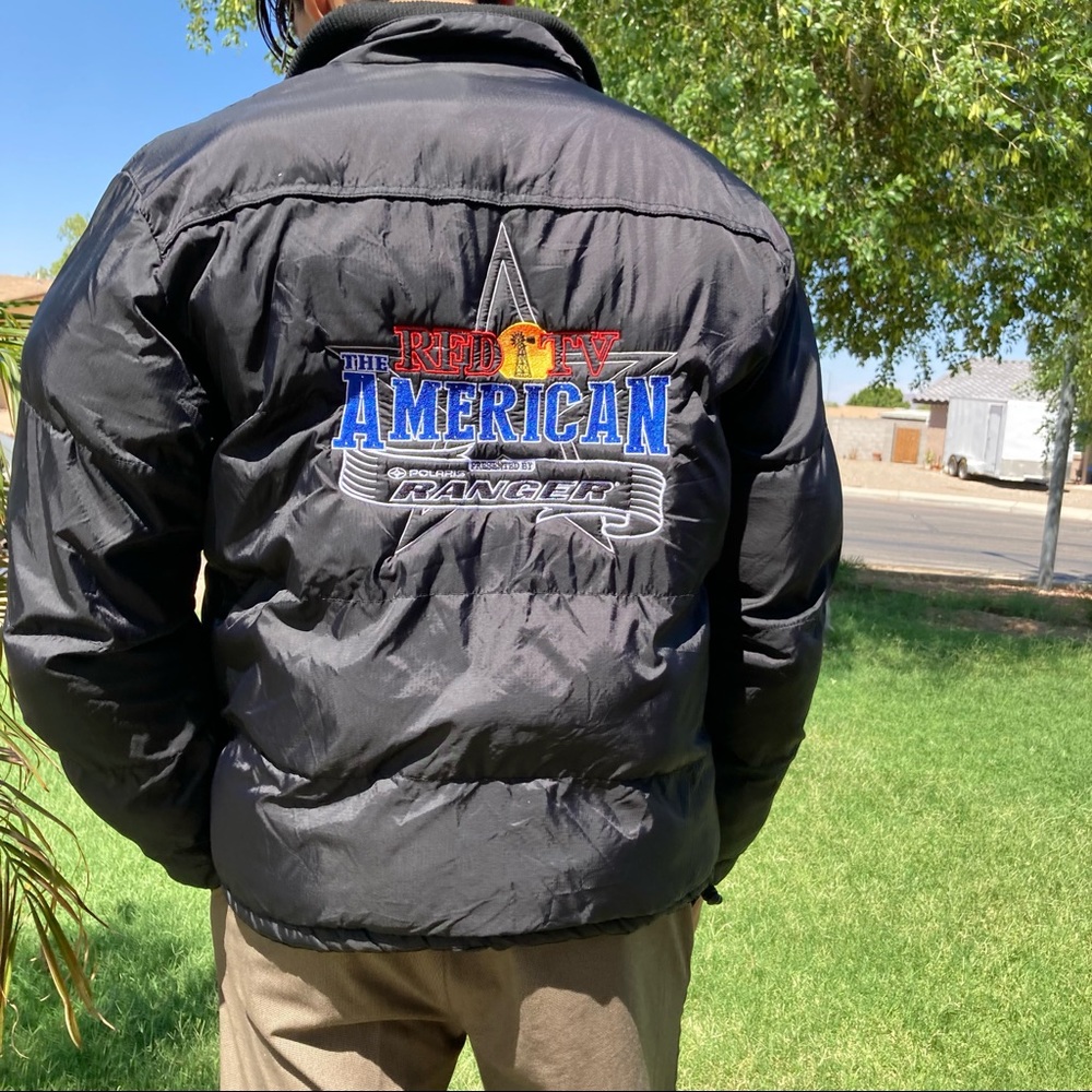 Vintage black puffer jacket